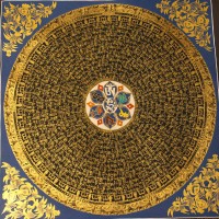 Mantra Thangka Painting 05