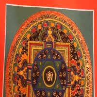 Mandala Star Thangka Painting