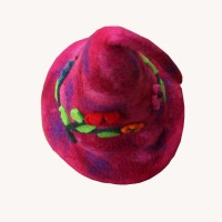 Mixed Colour Felt Hat