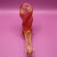 Gold Frit Babuler Smoking Pipe