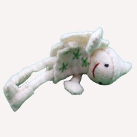 Smiley Angel Felt Doll