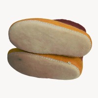 Mixed Color Felt Shoes