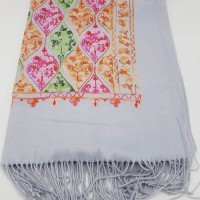 Embroidery Woolen Shawl 04