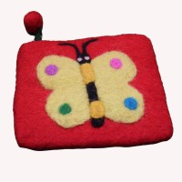 Butterfly Baby Felt Purse