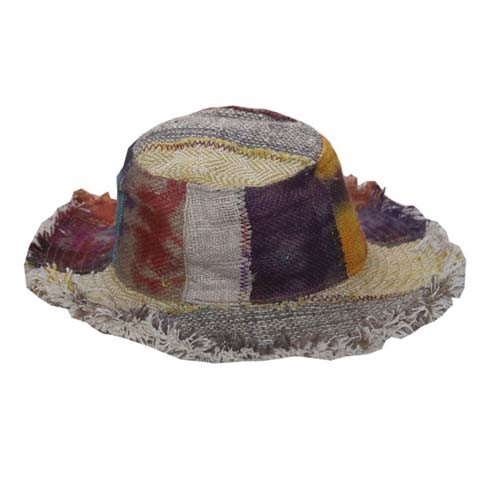 Patch Hemp Round Hat 06