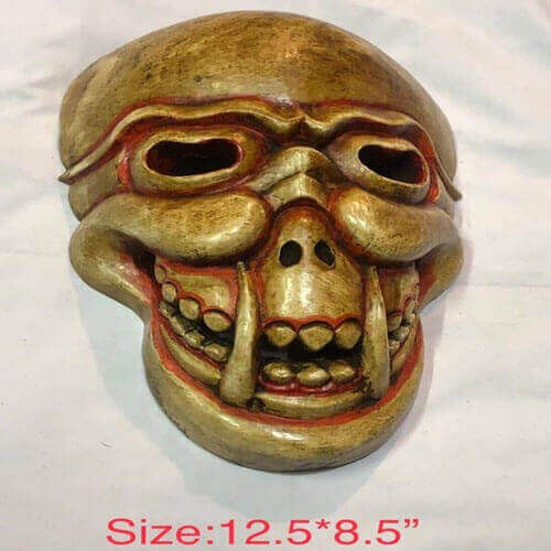 Skull Wooden Mask
