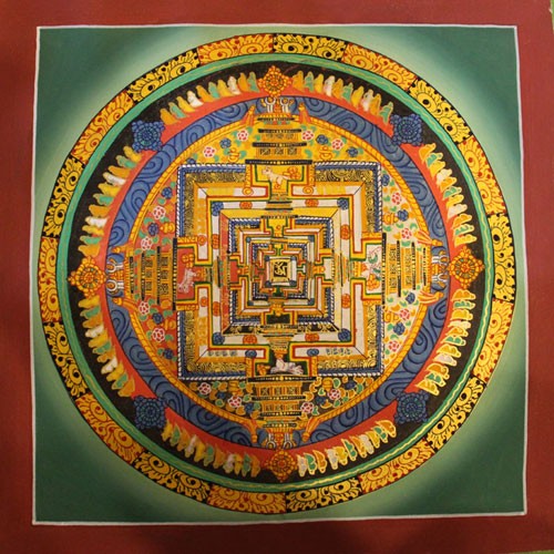 Star Mandala Thangka