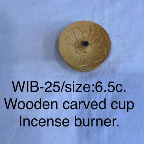Wooden Carved Incense Burner