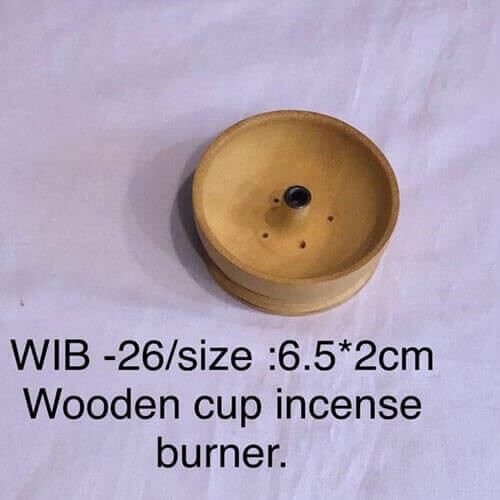 Wooden Cup Dhoop Burne