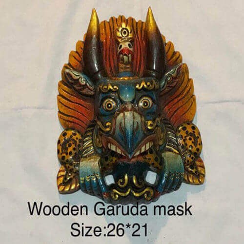 Wooden Garuda Mask