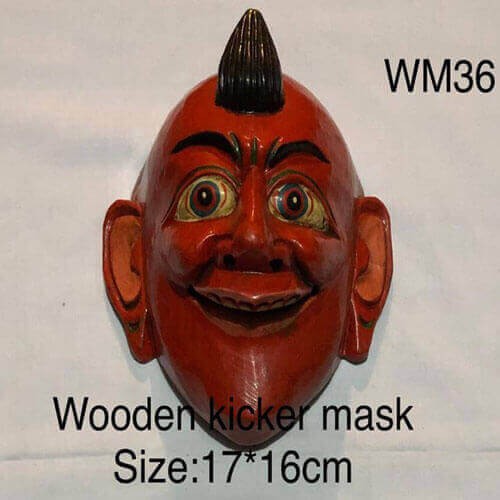 Wooden Kicker Mask